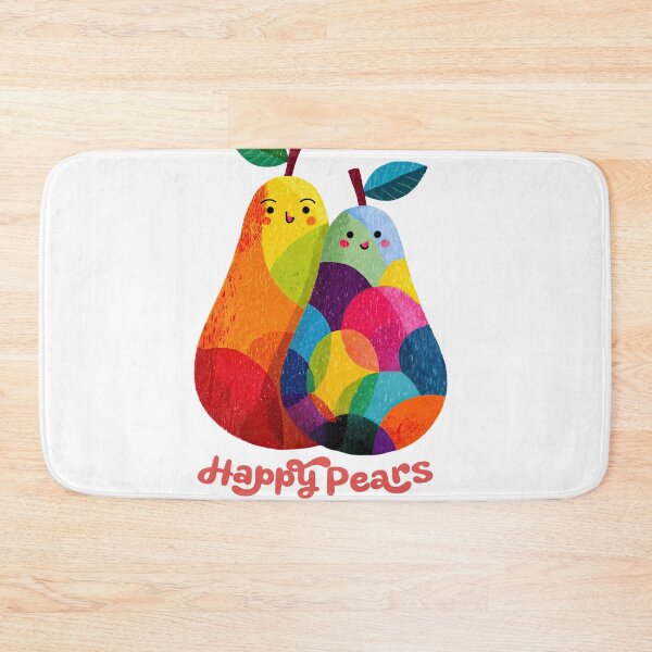 Item preview, Happy Pears: Whimsical Joy in Color designed and sold by ForeverPrintsOK.