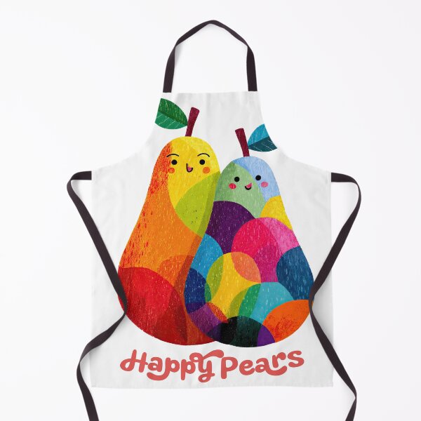 Item preview, Happy Pears: Whimsical Joy in Color designed and sold by ForeverPrintsOK.