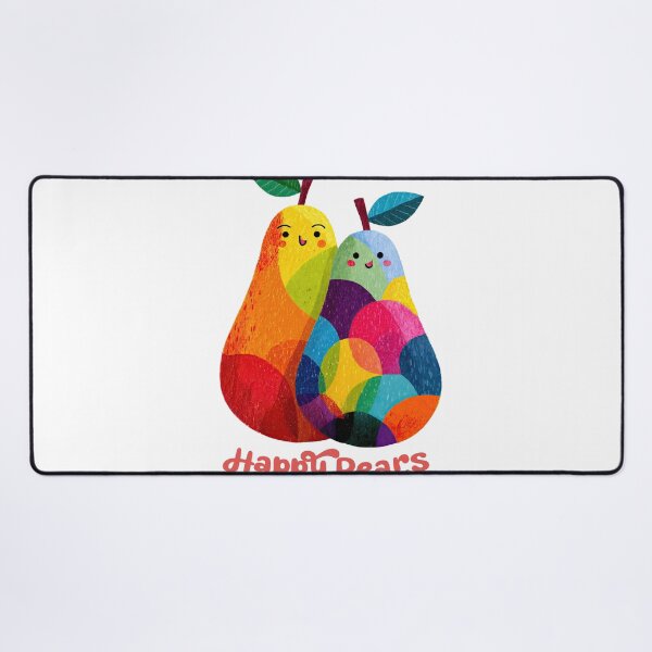 Item preview, Happy Pears: Whimsical Joy in Color designed and sold by ForeverPrintsOK.