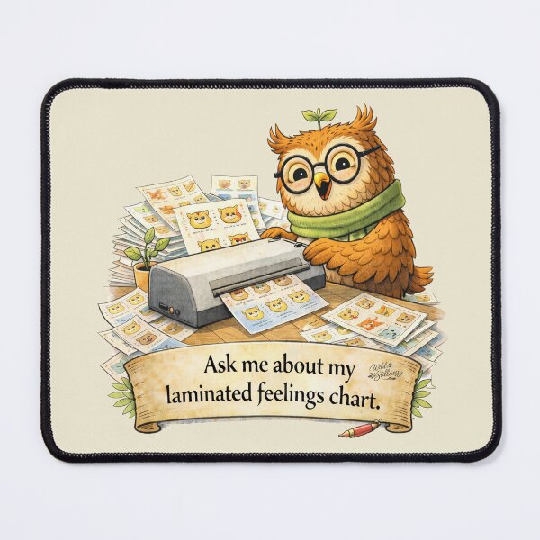 Item preview, Ask me about my laminated feelings chart designed and sold by WildStillness.