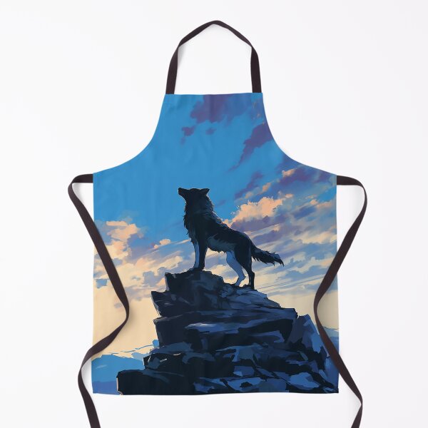 Item preview, Majestic Wolf Above Mountain Peaks designed and sold by Christian Weiss.
