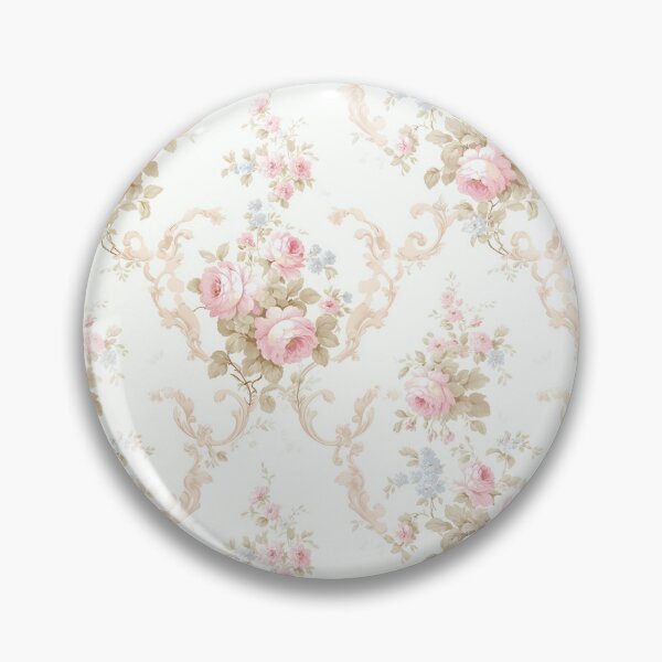 Item preview, Pink French Floral Shabby Chic Coquette Pattern  designed and sold by LouieVanille.