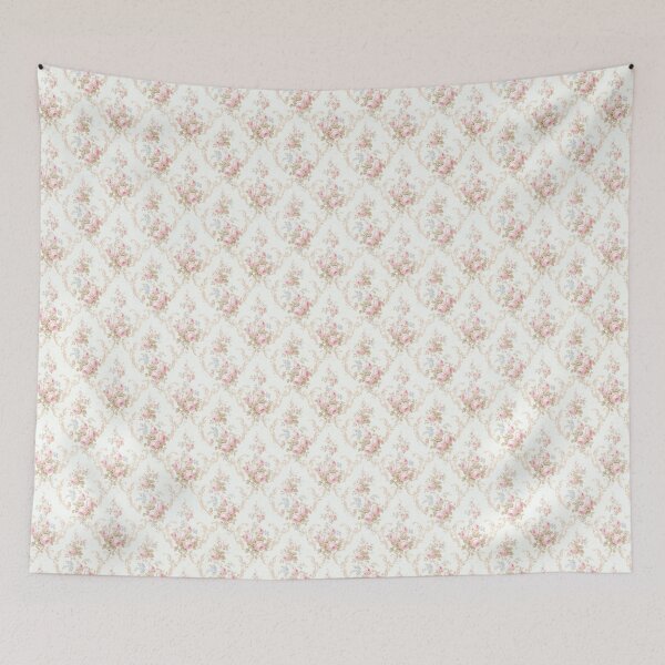 Item preview, Pink French Floral Shabby Chic Coquette Pattern  designed and sold by LouieVanille.