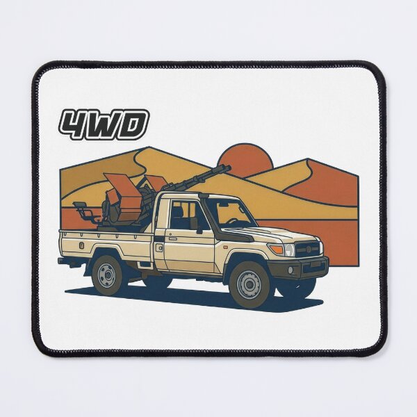 Item preview, Pickup Truck War designed and sold by RAWLIFEGRAPHIC.