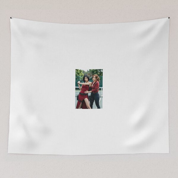 Item preview, Ada Wong, Claire Redfield Red Attire Tennis Court designed and sold by CathryneDelamort.