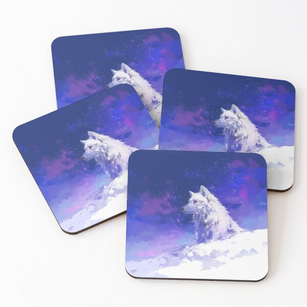 Item preview, White Wolf Under Starry Sky designed and sold by Christian Weiss.