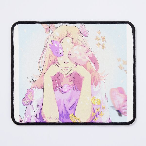 Item preview, Butterfly and Fish Girl - Surreal Pastel Portrait designed and sold by SirenzInk.
