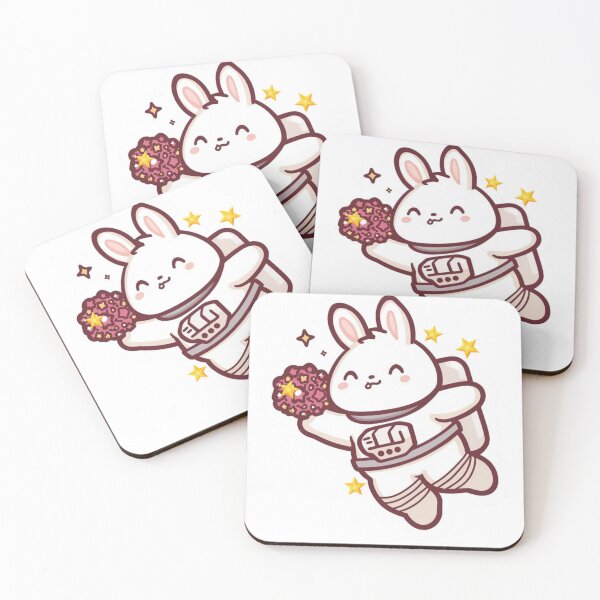 Item preview, Chubby bunny astronaut floating designed and sold by StoreMarkets.