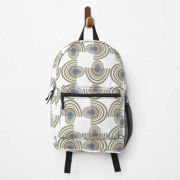 Item preview, Geometric abstract pattern of mind uncluttering featuring overlapping semicircular shapes arranged in a grid. designed and sold by CreativebyTKK.