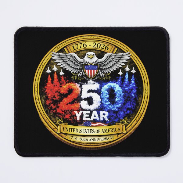 Item preview, 250 Years American 1776 2026 250th USA Patriotic 4th of July designed and sold by gear-posters.