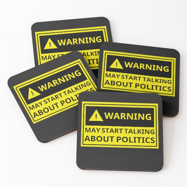 Item preview, Warning May Start Talking About Politics\, funny politics, hilarious politic, politic lover, politic gift, politic quote modern designed and sold by sirina2796.