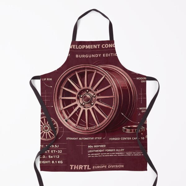 Item preview, EDC-19 Forged Development Concept – Burgundy Edition | 90s Performance Wheel Blueprint designed and sold by ClassicThrottle.