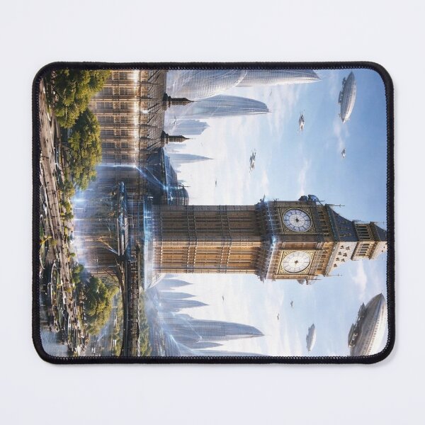 Item preview, Futuristic Big Ben (puzzle) designed and sold by NubesDesignCH.