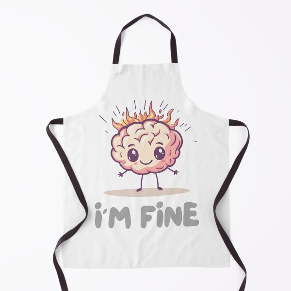 Item preview, I am fine... overtinker designed and sold by NeurospiceZ.