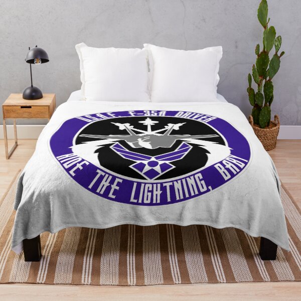 Item preview, U.S.A.F. F-35A Driver: Ride the Lightning Aviation Patch designed and sold by CharlieDesings.