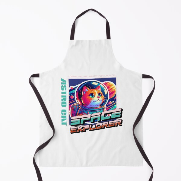 Item preview, Cosmic Feline Space Explorer Astronaut Cat Design designed and sold by PrintandJoy.