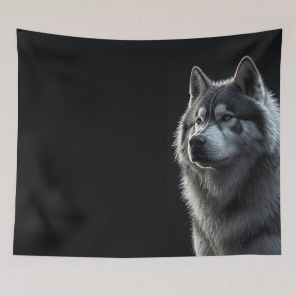 Item preview, Dog Breed Day – Alaskan Malamute Frostborne Monarch Style | Arctic Guardian Portrait designed and sold by ArtivaNest.