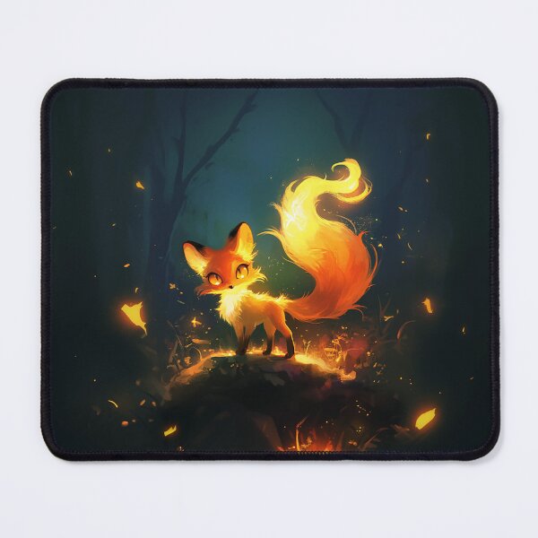 Item preview, Glowing Fire Fox Spirit designed and sold by Christian Weiss.