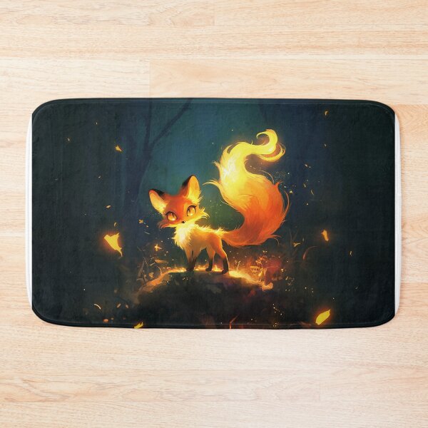 Item preview, Glowing Fire Fox Spirit designed and sold by Christian Weiss.