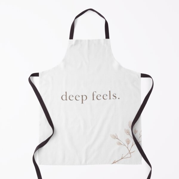 Item preview, Deep Feels Minimal Aesthetic Typography Design designed and sold by Sanika arts .