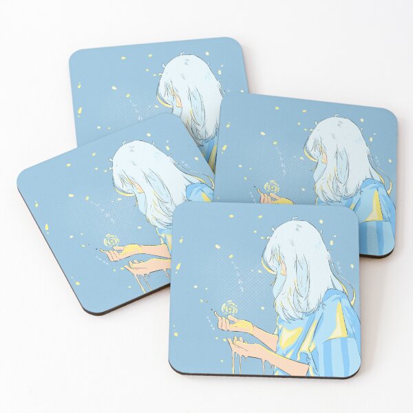 Item preview, Glowing Liquid Hands - Minimalist Aesthetic Anime Art designed and sold by SirenzInk.