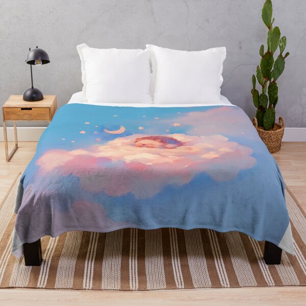 Item preview, Dreamy Hedgehog Sleeping on Cloud designed and sold by Christian Weiss.