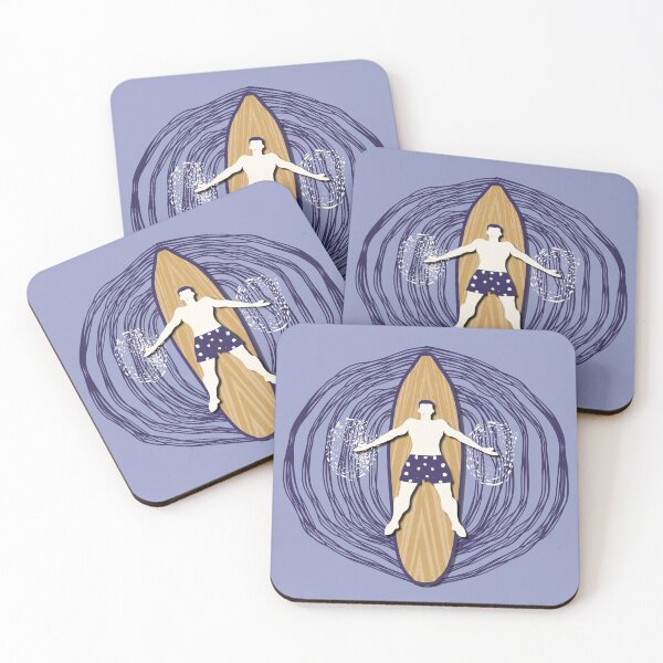 Item preview, Relaxingly surfing in the ocean designed and sold by WONDERPRINTVALLEY.