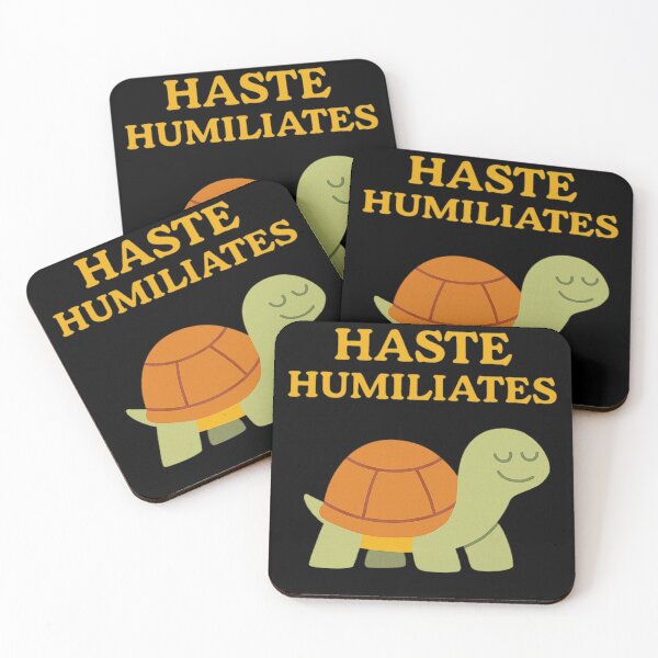 Item preview, Haste Humiliates – Slow and Steady Turtle Design designed and sold by Timeless Junction.