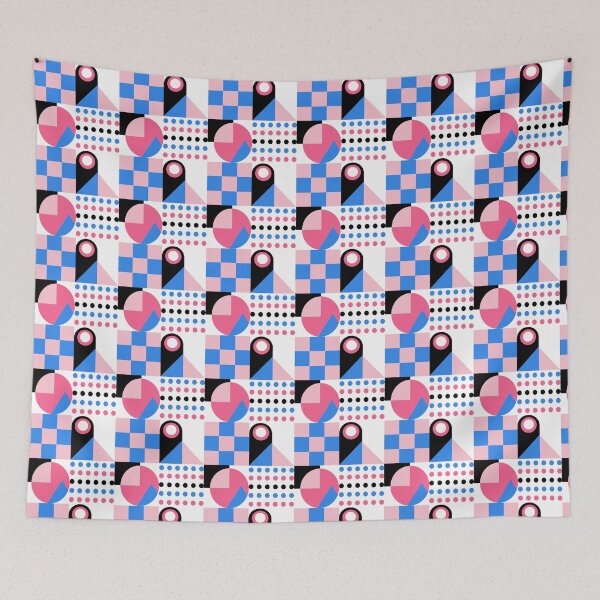 Item preview, Seamless Bauhaus Geometric Pattern for Packaging, Branding, Textile and Modern Commercial Surface Design designed and sold by CreativebyTKK.