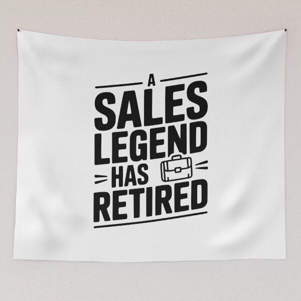 Item preview, A Sales Legend Has Retired designed and sold by Frank Ring.