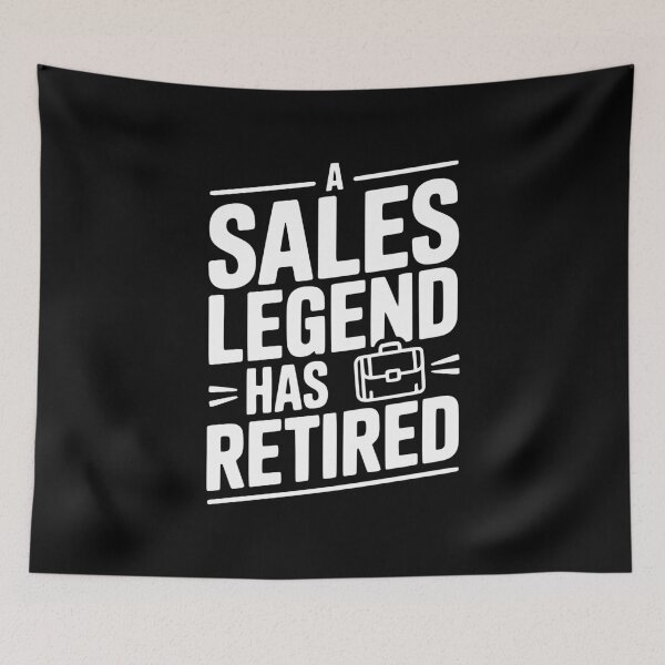 Item preview, A Sales Legend Has Retired designed and sold by Frank Ring.