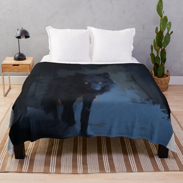 Item preview, Dark Wolf With Glowing Eyes designed and sold by Christian Weiss.