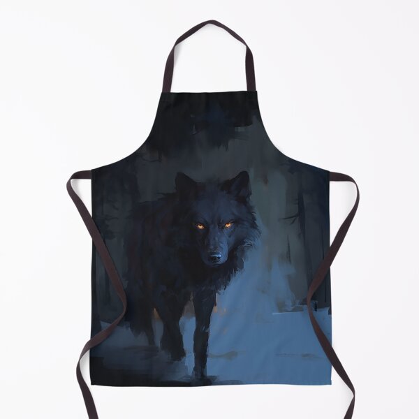 Item preview, Dark Wolf With Glowing Eyes designed and sold by Christian Weiss.