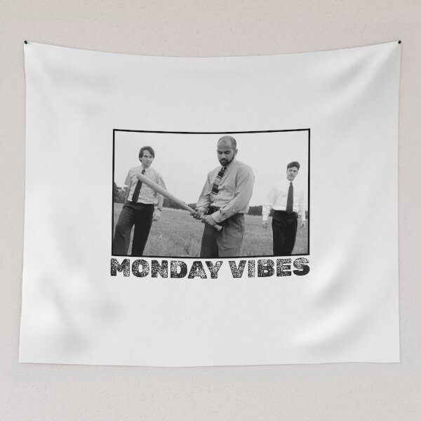 Item preview, Monday Vibes -- Office Space humor designed and sold by The Sporty Nerd.