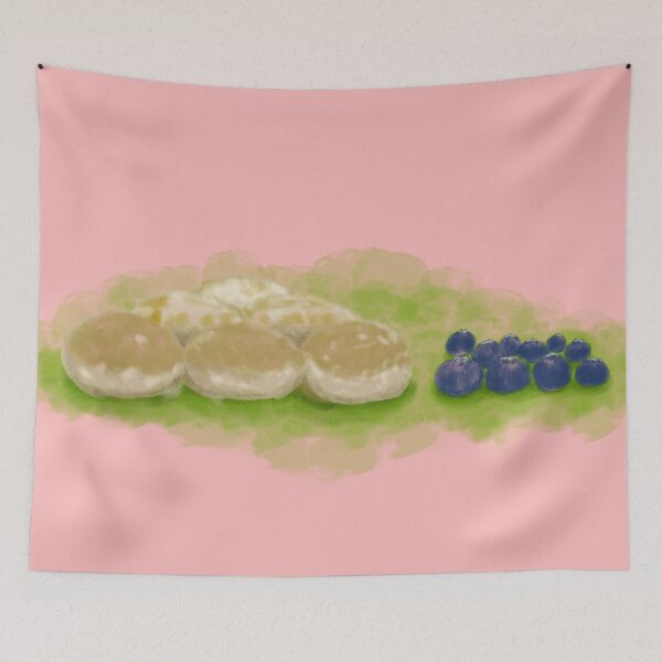 Item preview, Handmade organic bread and wild blueberries designed and sold by greenPQBstudio.