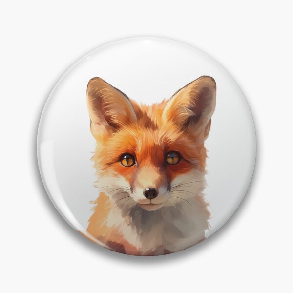 Item preview, Alert Fox Minimal Portrait designed and sold by Christian Weiss.