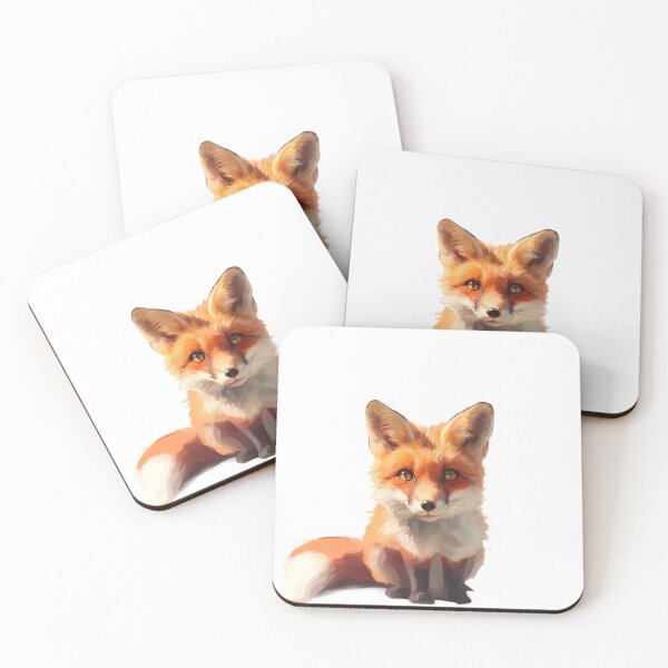 Item preview, Alert Fox Minimal Portrait designed and sold by Christian Weiss.