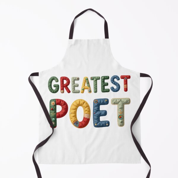 Item preview, GREATEST POET - IN COLORFUL FAUX LETTERING designed and sold by AlexOBrienArt.