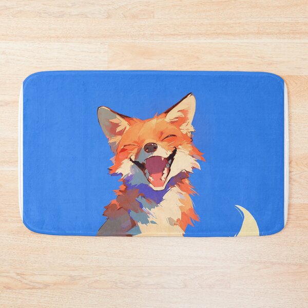 Item preview, Happy Smiling Fox Illustration designed and sold by Christian Weiss.