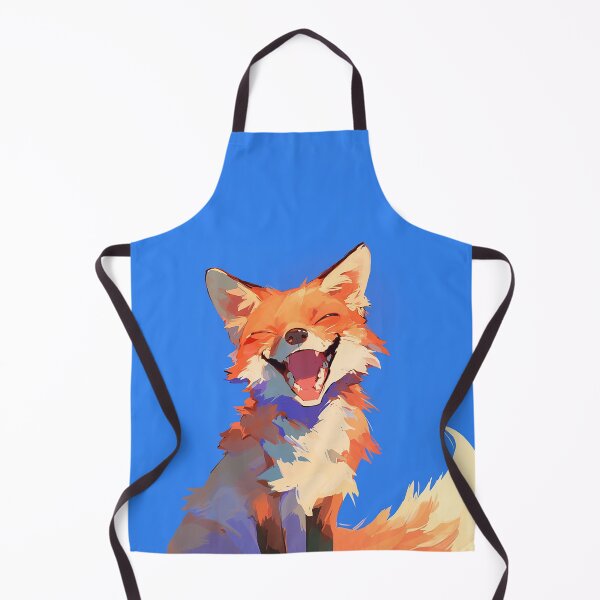 Item preview, Happy Smiling Fox Illustration designed and sold by Christian Weiss.