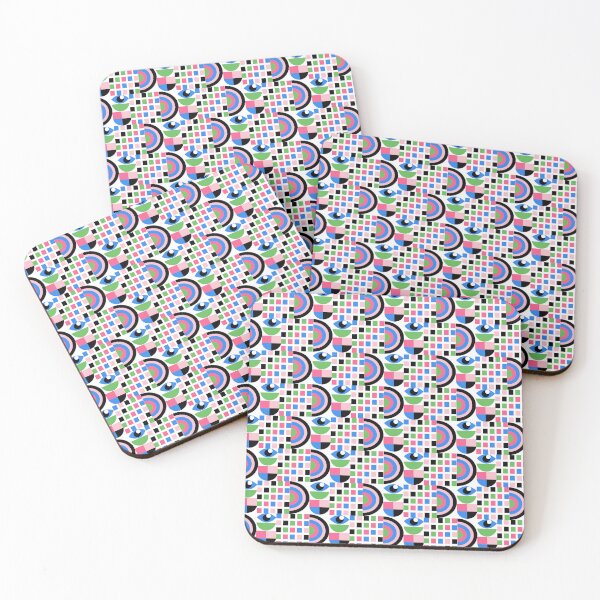 Item preview, Seamless Bauhaus Geometric Pattern for Packaging, Branding, Textile and Modern Commercial Surface Design designed and sold by CreativebyTKK.