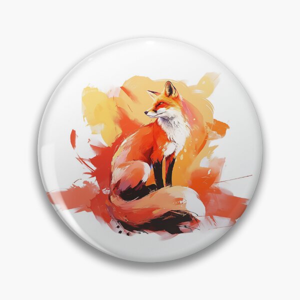 Item preview, Abstract Brush Stroke Fox designed and sold by Christian Weiss.