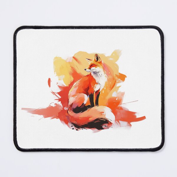 Item preview, Abstract Brush Stroke Fox designed and sold by Christian Weiss.