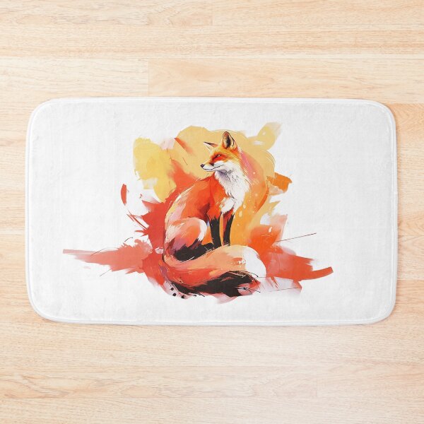 Item preview, Abstract Brush Stroke Fox designed and sold by Christian Weiss.