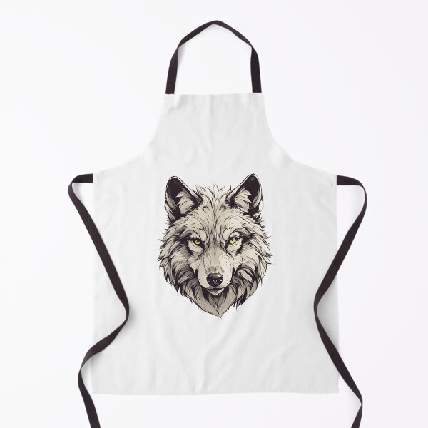 Item preview, Symmetrical Wolf Head Portrait designed and sold by Christian Weiss.
