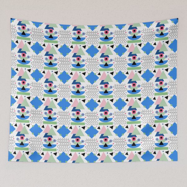 Item preview, Seamless Bauhaus Geometric Pattern for Packaging, Branding, Textile and Modern Commercial Surface Design designed and sold by CreativebyTKK.
