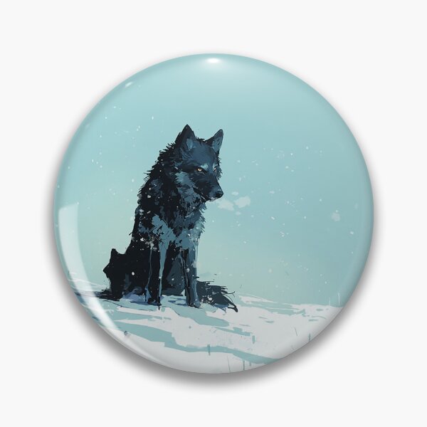 Item preview, Lone Wolf in Winter Silence designed and sold by Christian Weiss.