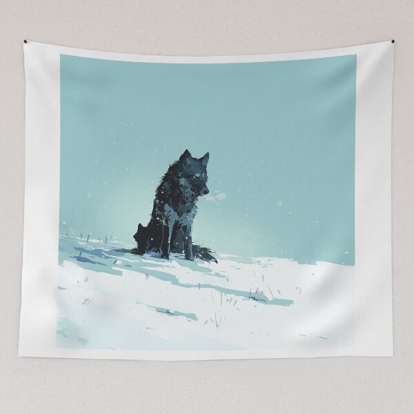 Item preview, Lone Wolf in Winter Silence designed and sold by Christian Weiss.