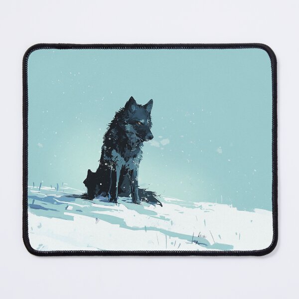 Item preview, Lone Wolf in Winter Silence designed and sold by Christian Weiss.