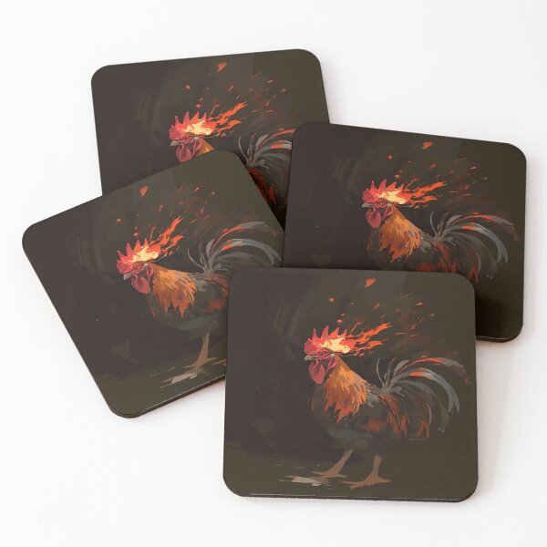 Item preview, Flaming Rooster of Fierce Power designed and sold by Christian Weiss.